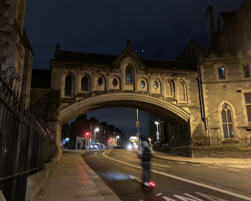 Dublin Medieval skybridge